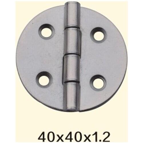 Freeshipping 40*40*1.2mm Iron Metal Hinge Sewing Machine Folding Table Furniture Flip Tray Hinges Big Door Hinges