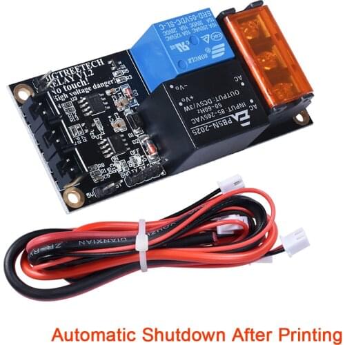 BIGTREETECH Relay V1.2 Automatic Shutdown Module After Printing 3D Printer Parts Expansion SKR V1.4 Turbo MINI E3 Board CR10