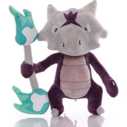 Big Size 35cm TAKARA TOMY Pokemon Marowak Plush Toys Soft Stuffed Animals Toy Doll Birthday Gifts for Children Kids