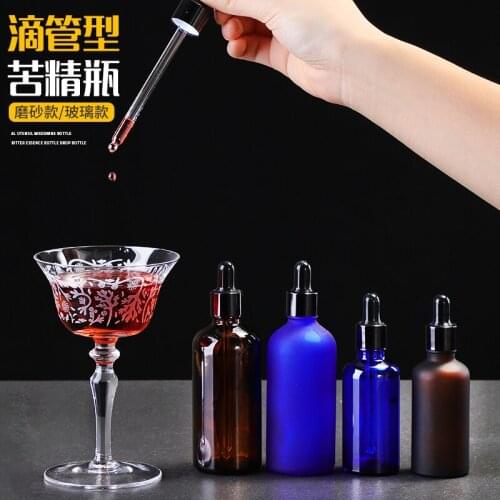 Bitter wine dropper bottle dropper bartender flavored glass bitter bottle bar absinthe cocktail wine