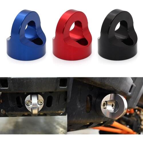 CNC Aluminum Motorcycle Tow Hook Tied Down Anchor Tow Loop For Polaris RZR XP 1000 RZR XP Turbo General RZR 900 XC