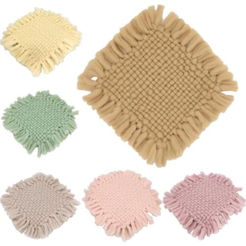 Baby Blanket Photography Props Newborn Knitted Photo Shooting Backdrops Rugs