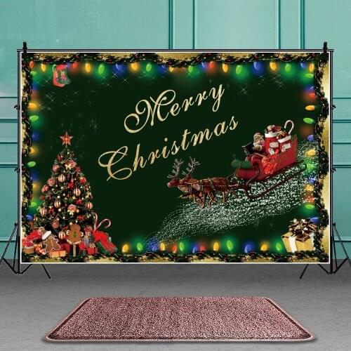 Merry Christmas in December Photography Background Snowman Family Party Backdrop for Photo Studio Photocall Banner Vinyl