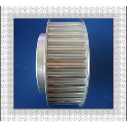 HTD5M 80 teeth and 16 teeth 25mm belt width aluminum timing pulley and timing belt