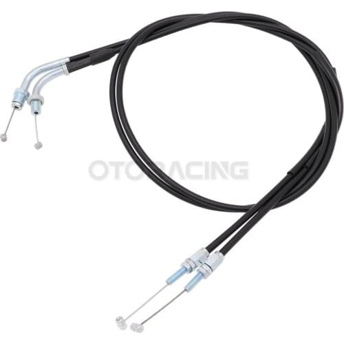 Motorcycle Throttle Cable (1 For Pull and 1 For Push) For Honda VTX1800 R/C/N/S/T/F 2002 2003 2004 2005 2006 2007 2008