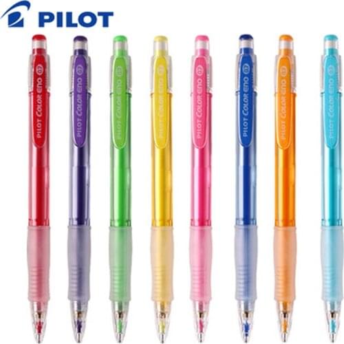 4 Pcs/Lot Japan Pilot HCR-197 Multicolor Mechanical Pencil 0.7MM Color office and school stationery Writing supplies wholesale