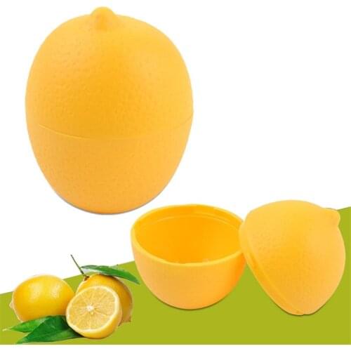 Fresh Storage Box Lemon Fresh Boxes Container Holder Bulb Shaped Fruits Vegetables Storage Boxes for Kitchen Refrigerator