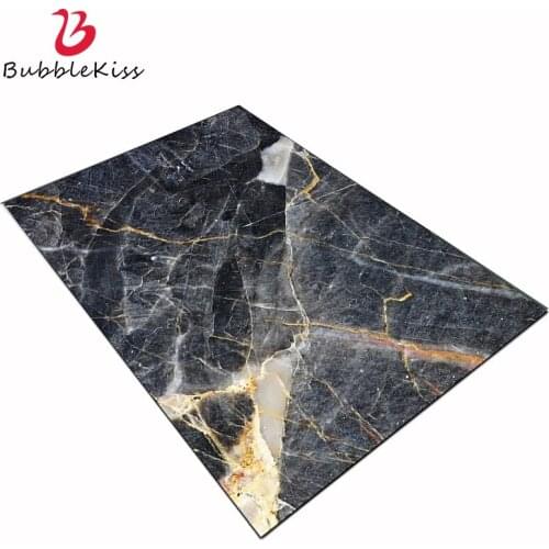 Bubble Kiss Customizable Coffee Table For Living Room Rug Modern Marble Pattern Decor Carpet Room Decoration Teenager Floor Mat