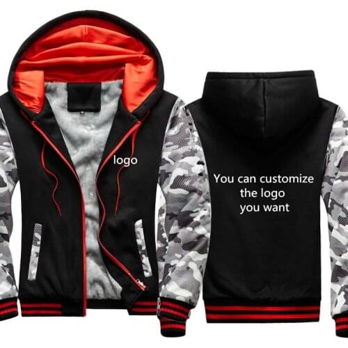 2020 New winter cashmere mens jacket custom LOGO logo fashion casual jacket custom cotton high quality mens jacket hoodie