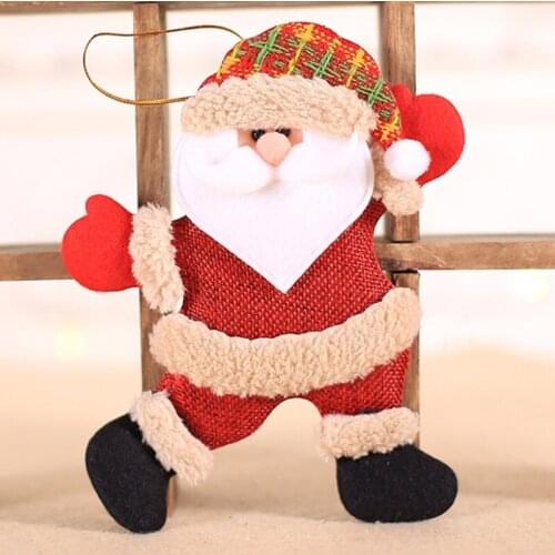 Christmas Tree Hanging Ornament Dancing Santa Claus Doll Pendant Xmas Decoration