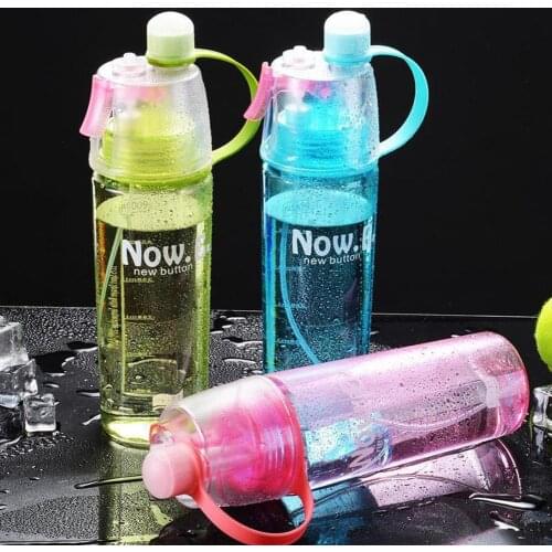 400 ml/600 ml Portable Large Capacity Shaker Leak proof Outdoor Sport Fitness Eco-Friendly Water Drinking Bottle ware BPA Free