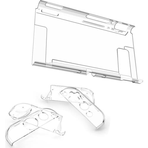 For Nintendo Switch Protect Crystal Transparent Case Shell Anti-Damage & Dust for Switch Protector Case