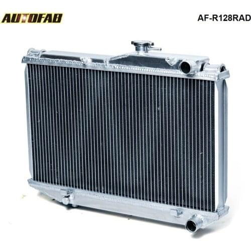 Aluminum Radiator 2 Row For Toyota Corolla AE86 MT 83-87 AF-R128RAD
