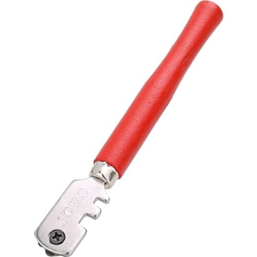 Self-Lubricating 6-Wheel Tipped Glass Cutter Tool For cutting, Mirrors,Window