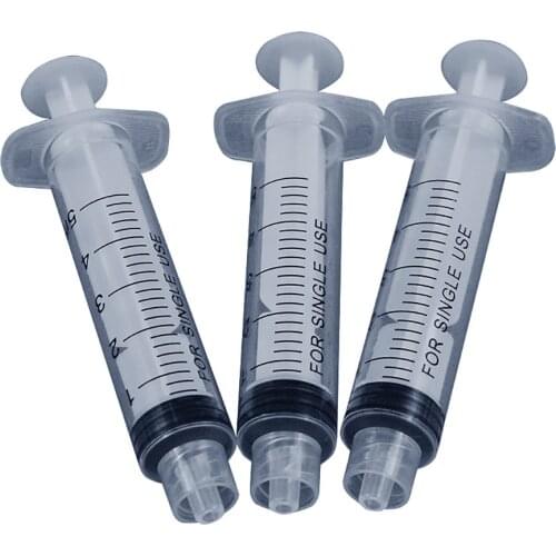 1ml 3m 5ml 10ml 20ml 30ml 50ml 100ml Luer Lock Syringes with Screw Blunt Tip Needles Caps For Industrial Dispensing