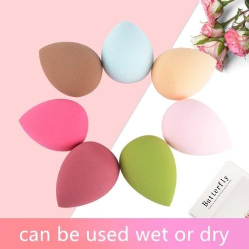 1 Pc Water Drop Shape Makeup Puff Foundation Sponge Cosmetic Puff Smooth Beauty Cosmetic Sponge Puff Tools Makeup Accessories