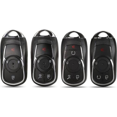 Jinyuqin 3/4/5 Button Smart Remote Key Shell for OPEL Astra Fit Buick Verano Encore Lacrosse Regal Envision Key Fob Case Replace