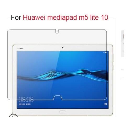 Tempered Glass For Huawei Mediapad M5 Lite 10 BAH2-W09/L09/W19 10.1 inch Tablet Screen Protector Toughened Protective Film