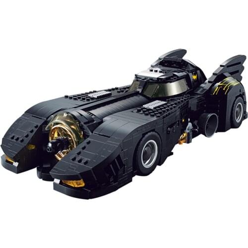 1778PCS City Super Chariot Vehicle Batmobile Building Blocks Movie Hero Bat Batty Car Figures Weapon Technical Bricks Toys Child