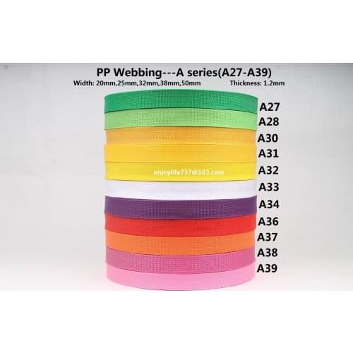 2 inches wide( 5cm) 100 yards a roll pp webbing 26 rolls