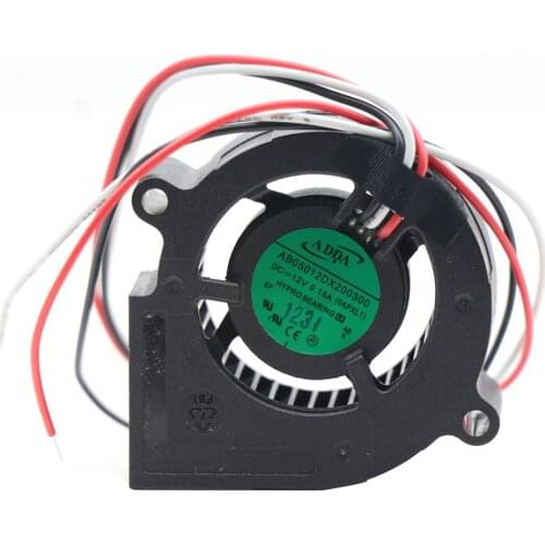 ADDA 50*50*20mm AB05012DX200300 DC Fan 12V 0.10A Blower Fans Ventilation