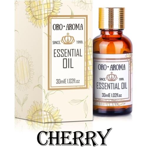 OROAROMA natural Cherry essential oil aromatic for aromatherapy diffusers body skin care aroma Cherry oil