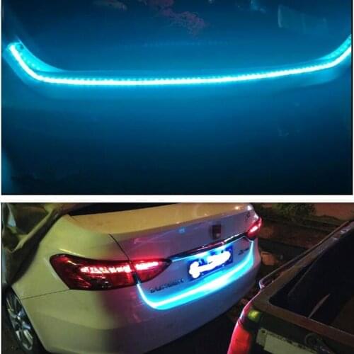 Car Led trunk strip RGB strip Light for Citroen C3 C4 C5 DS3 DS4 DS5 DS6 C1 C2 C6 C8 Fiat 500 Saab Renault Duster Megane 2 3