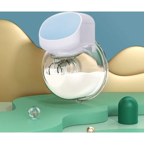 Silent Portable Electric Breast Pump Hand Free Wearable Automatic Milker BPA-free USB Rechargable Breastfeeding Milk Collector