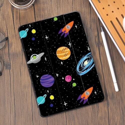Space Dream for iPad Pro 12.9 Case 2018 Air 4 Tablet Stand Pencil Holder Cover Pro 11 Funda 10.2 8th 2020 7th Mini 5 Air 2 10.5