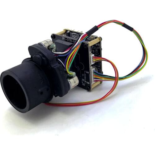 Color Night Vision Starlight 2MP Sony IMX185 IP Camera Module With 3.6-11mm motorized focus auto zoom lens,DIY, SIP-E185DML-3611