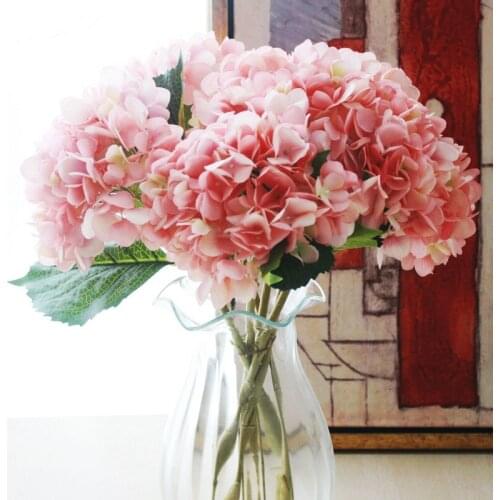 Silk Peony Artificial Flowers Hydrangea Fake Peonies Simulation Faux Flower Small Bouquet Floral for Home Wedding Decor