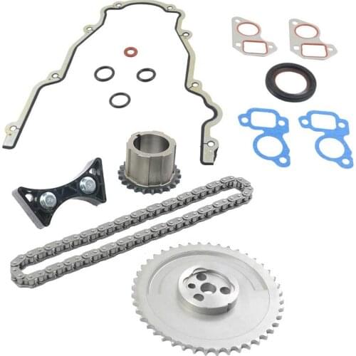 AP02 Timing Chain Kit Cover Gasket 12576407 for Chevy Cadillac Buick GMC 5.3 6.0 6.2 12646386 12576407 TS33220