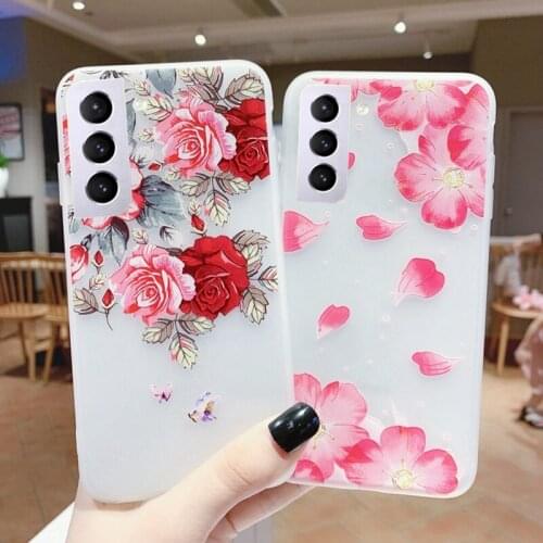 Luxury Girl Lady Phone Case for SAMSUNG Galaxy S21 PLUS Ultra S 21 G991 G996 G998 back Cases cover for SAMSUNG S21PLUS S21Ultra