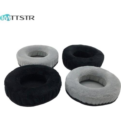 IMTTSTR 1 Pair of Velvet leather Ear Pads earpads earmuff Replacement for JVC HA-S400 HA-S400B HAS400 HAS400B Headphones