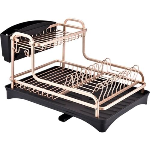 Drain Rack Storage Organizer Kitchen Supplies for Kitchen Counter