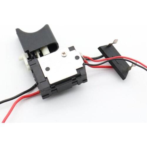 Reversing Brake 7.2-18V(24VDC) 12A(16A) Electric Cordless Drill Trigger Switch Speed Controller for Hitachi DS7DF