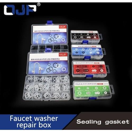 Silicone rubber VMQ Faucet water pipe matching seal O-ring washer Nitrile rubber NBR Tetrafluoroethylene gasket PTFE repair part
