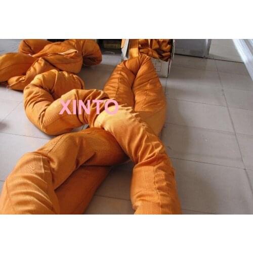 25TX1M--15M 6:1 High tensile Eye-eye soft round sling industrial grade lifting sling polyester fiber strap tree glass shipping