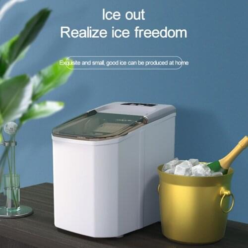 XF-Z6 Fully Automatic Ice Maker Portable Household Electric Small Bullet Ice Maker Power Quick Ice Out 15kg/24h