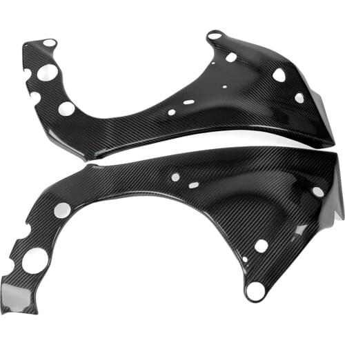 100% Carbon Fiber Frame Covers Panels Protectors Guards Twill Weave For YAMAHA R1 2015 2016 2017 2018