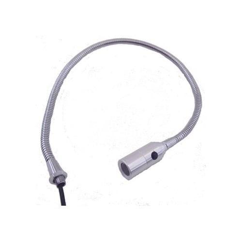 12V 24V 10-30V AC85-265V 1W SILVER BLACK FLEXIBLE LED MACHINE LAMP