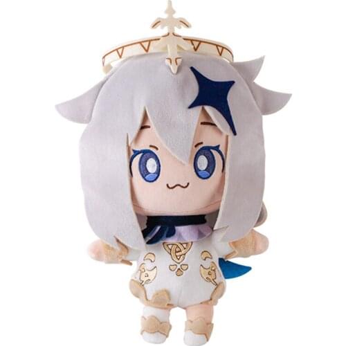 30cm Genshin Impact Paimon Emergency Food Cute Soft Plush Doll Stuffed Toy Pillow Prop Cosplay Anime Xmas Birthday Gift