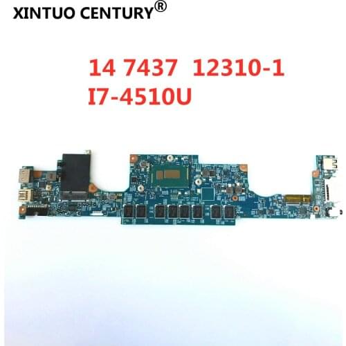 IFOR DELL INSPIRON 7437 laptop motherboard 7-4510U 8GB DOH40 12310-1 RKNM5 CN-0NT27R 0NT27R NT27R mainboard notebook PC