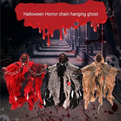 Halloween Horror Grim Reaper Hanging Ghost Accessories Props House Bar Club Party Scary Decorations