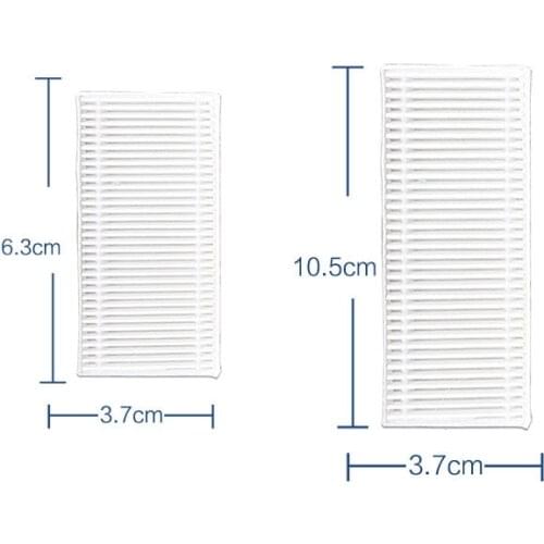 5pcs Robot Vacuum Cleaner HEPA Filters for Kitfort Kt-532 Robotic Vacuum Cleaner Parts Accessories