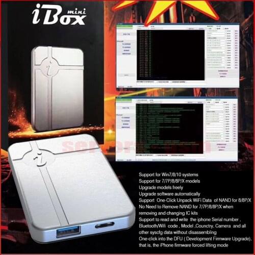 IP iBox No Disassembly Required Hard Disk Reading Writing Change Serial Number for lPHONE A7 A8 A9 A10 A11 Programming for ipad