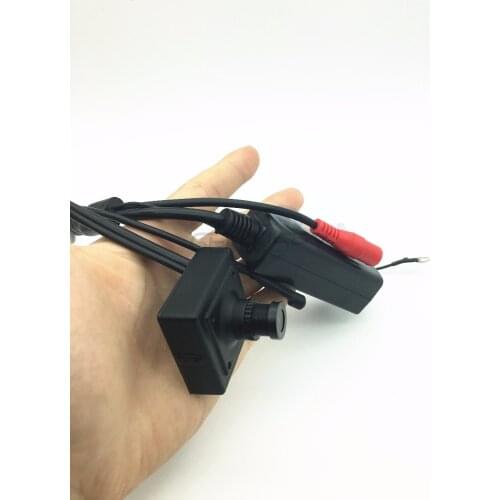 1.3MP Hd 960P POE Camera Mini Audio Video IP Camera Miniature Network Security IP Camera ONVIF P2P Audio Microphone Camera