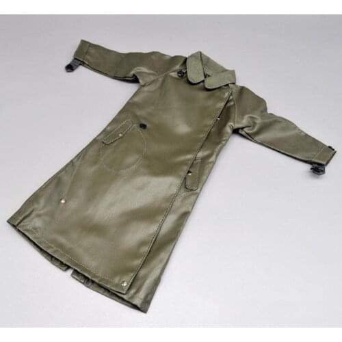1/6 soldier model WWII German military police coat windbreaker jacket for 12 inchation figure