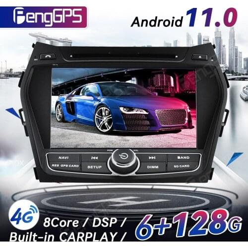 Android 10.0 CD DVD Player For Hyundai IX45/Sante Fe 2014-2018 Multimedia Headunit Auto Stereo GPS Navigation Radio Carplay