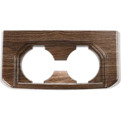 Armrest Box Rear Cup Holder Panel Trim Decor Cover for Ford F150 2016 Car Accessories